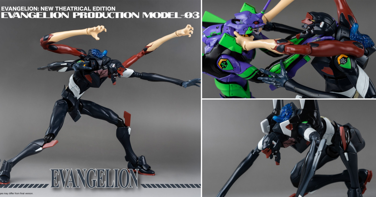 threezero《福音戰士新劇場版》ROBO道「EVANGELION 三號機」情報公開！
