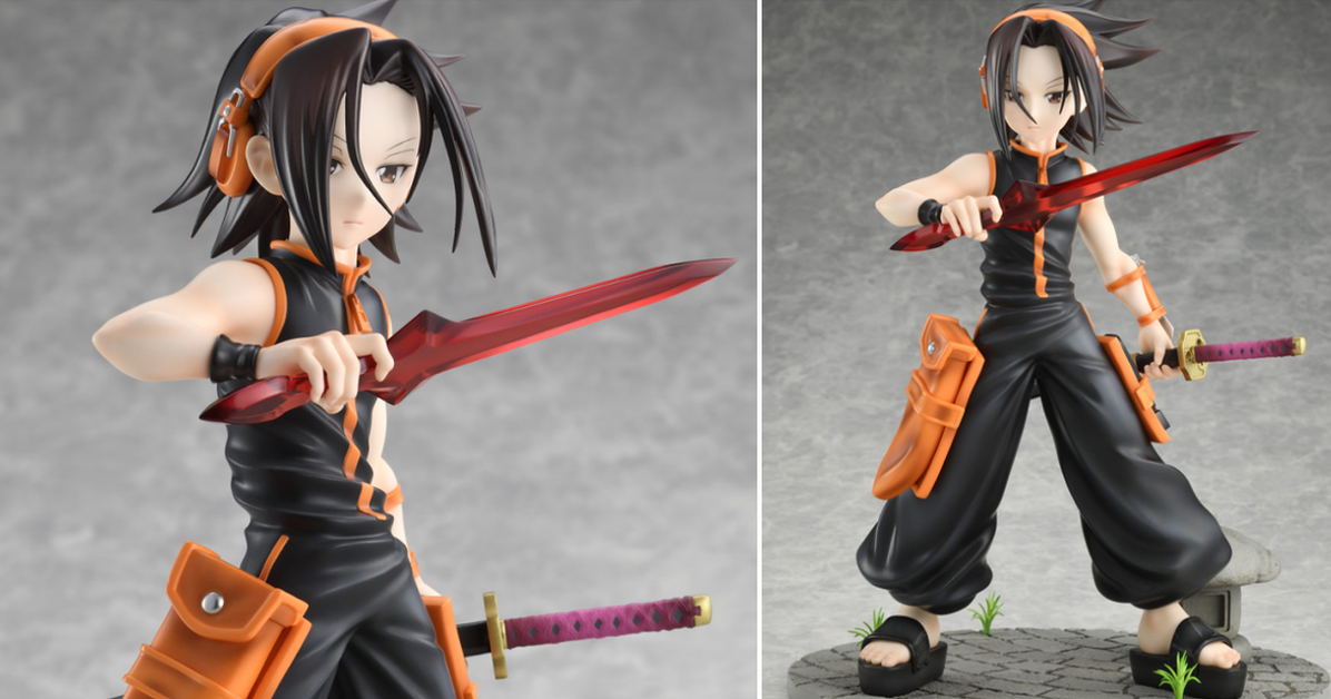 BellFine《通靈王SHAMAN KING》麻倉 葉 1/7比例模型 阿葉帥氣的迎戰姿態！