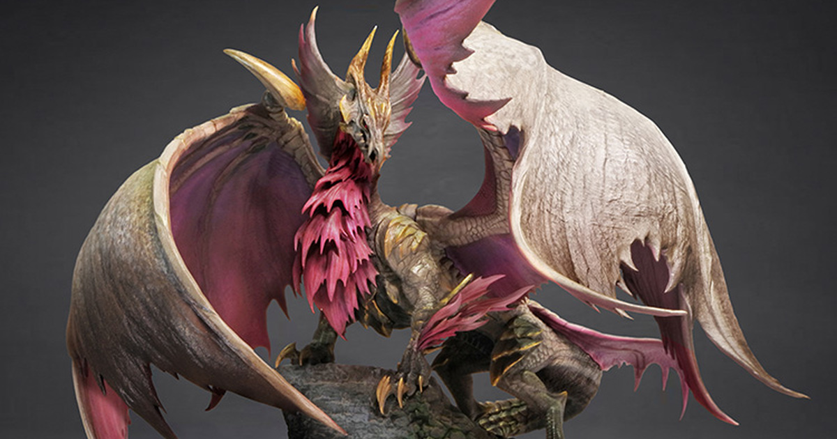 《魔物獵人崛起：SUNBREAK》封面魔物魄力雕像『CFB Creator's Model  爵銀龍』預計 12 月發售！