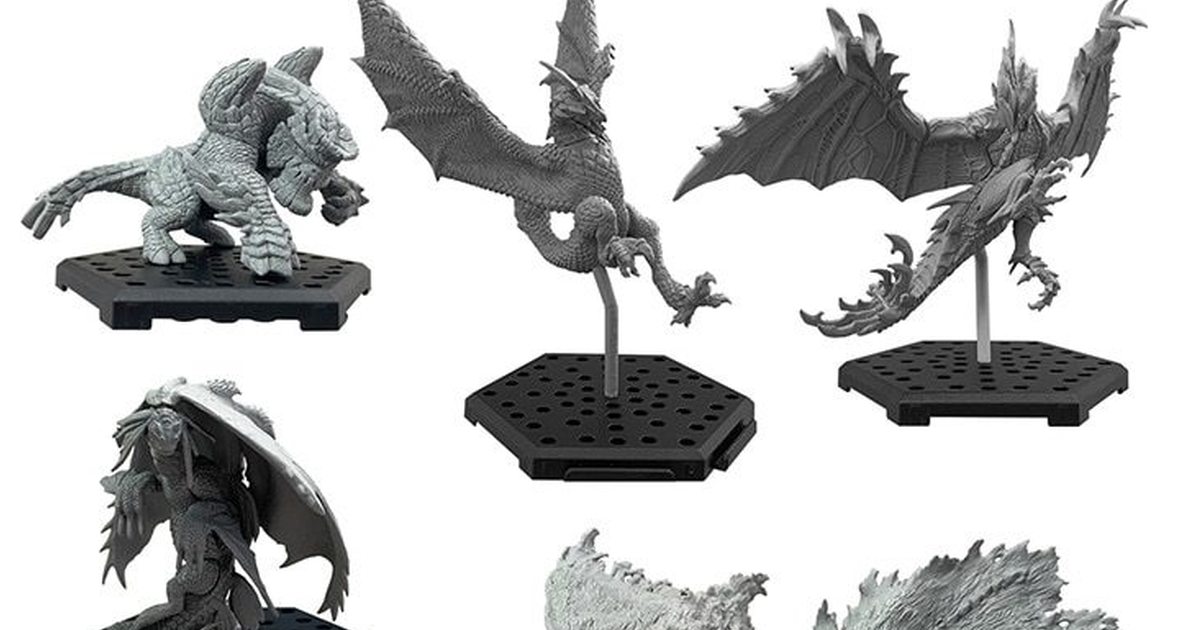 SUNBREAK 登場的眾多魔物立體化！『CFB 魔物獵人雕像盒玩 Plus Vol.23』預計 12 月發售