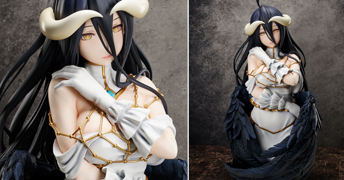 純白惡魔、降臨— F: NEX《OVERLORD》雅兒貝德 1/1 比例胸像 90公分魅惑登場！