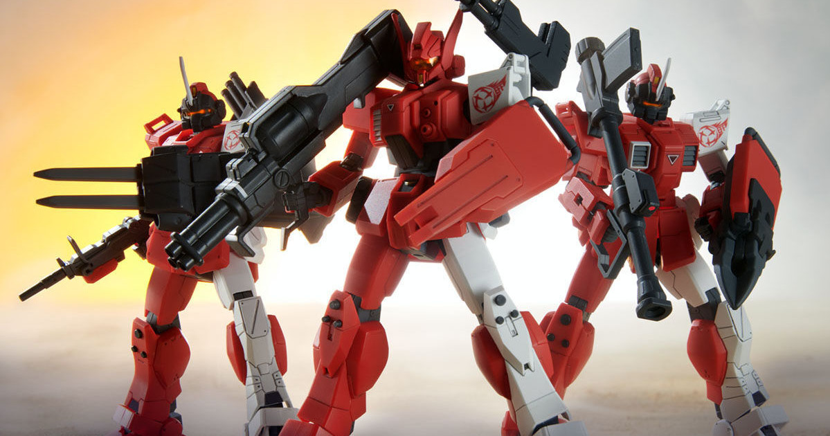 全新設定 3 機小隊立體化『HG 1/144 機動戰士鋼彈 紅色三巨星小隊套組』預計 09 月發售！
