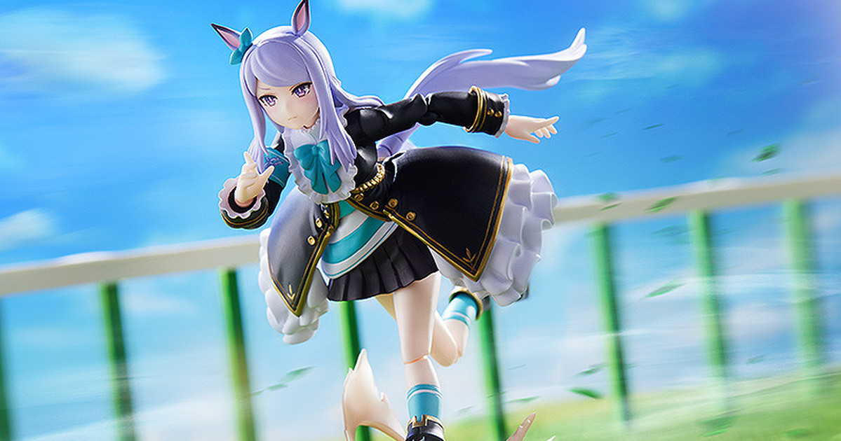 靈活可動再現大小姐的活躍『figma 賽馬娘 目白麥昆 可動人偶』預計 2023 年 01 月發售！