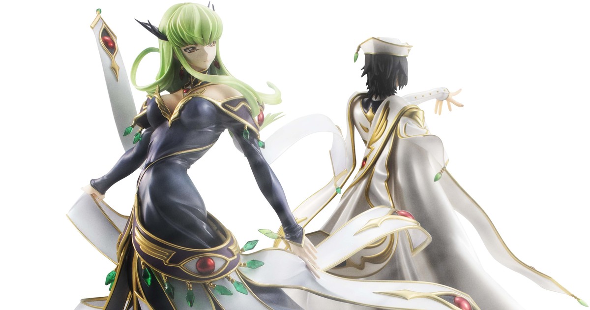 姿態優雅的魔女 Megahouse『Code Geass 反叛的魯路修 C.C. 不列顛尼亞服裝ver.』上色樣品公開！