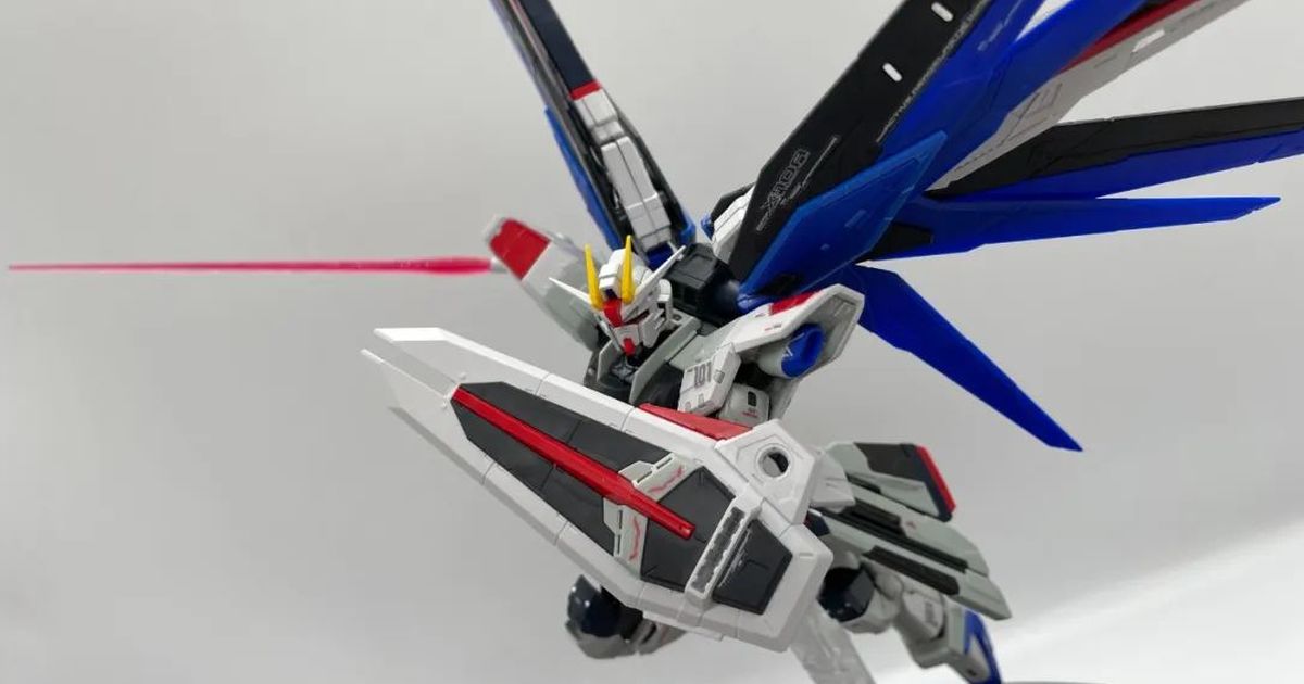 超過半數新規零件誠意爆表 上海立像版『RG 1/144 自由鋼彈 Ver.GCP』掀起話題！