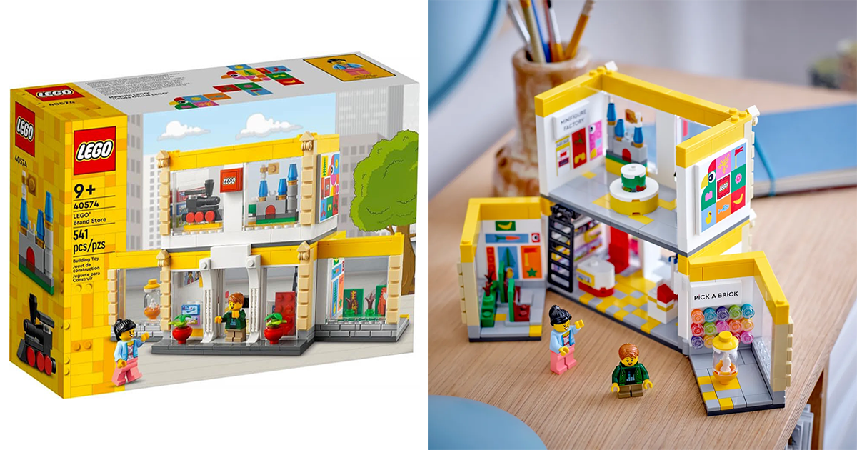 LEGO 40574【レゴ直営店】LEGO® Brand Store 2階建ての美しい店舗