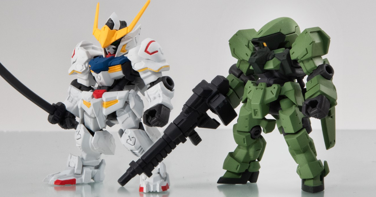萬代轉蛋 MOBILE SUIT ENSEMBLE 鐵血孤兒新作「獵魔鋼彈 / 格雷茲」試作品公開！
