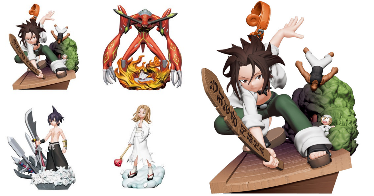 MEGAHOUSE《通靈王》PETITRAMA系列「SHAMAN KING Over Soul」盒玩 再現名場景！