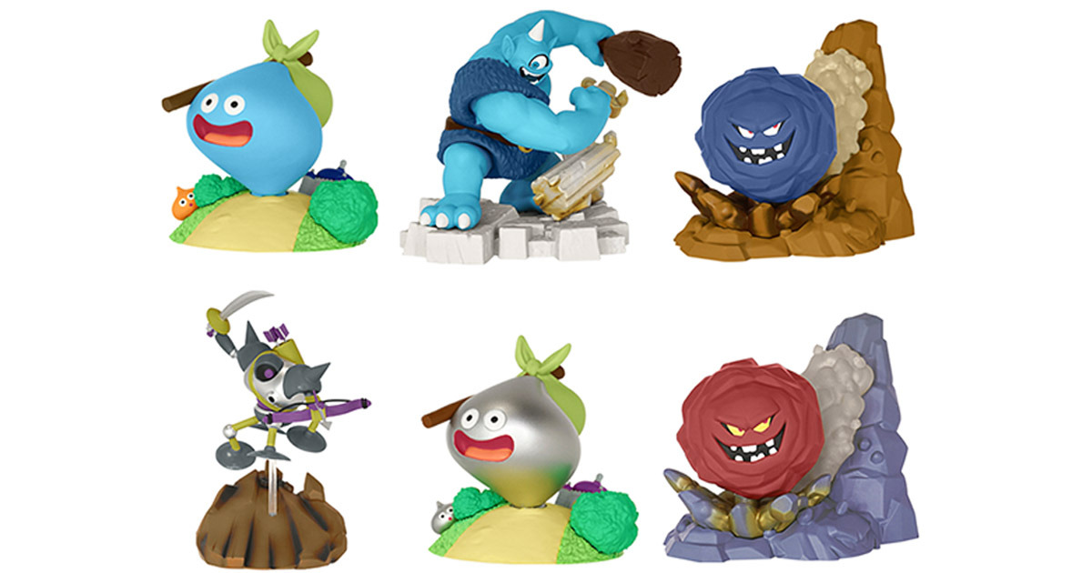 躍動感あふれる！SQUARE ENIX『ドラゴンクエスト』立体モンスター図鑑