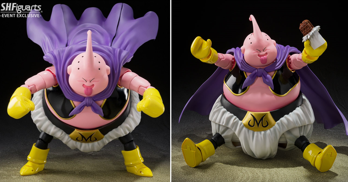 S.H.Figuarts「魔人普烏 -善- SDCC限定版」以動畫版配色塗裝粉嫩再登場！