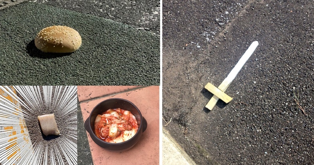日本路上什麼都有？ 網友串連路邊撿到的食材煮成大暗鍋 連勇者之劍都有！