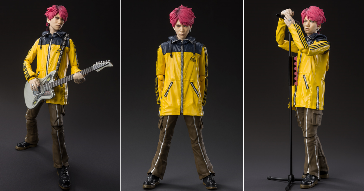 S.H.Figuarts「hide -ROCKET DIVE-」可動人偶 再現hide經典演出造型！