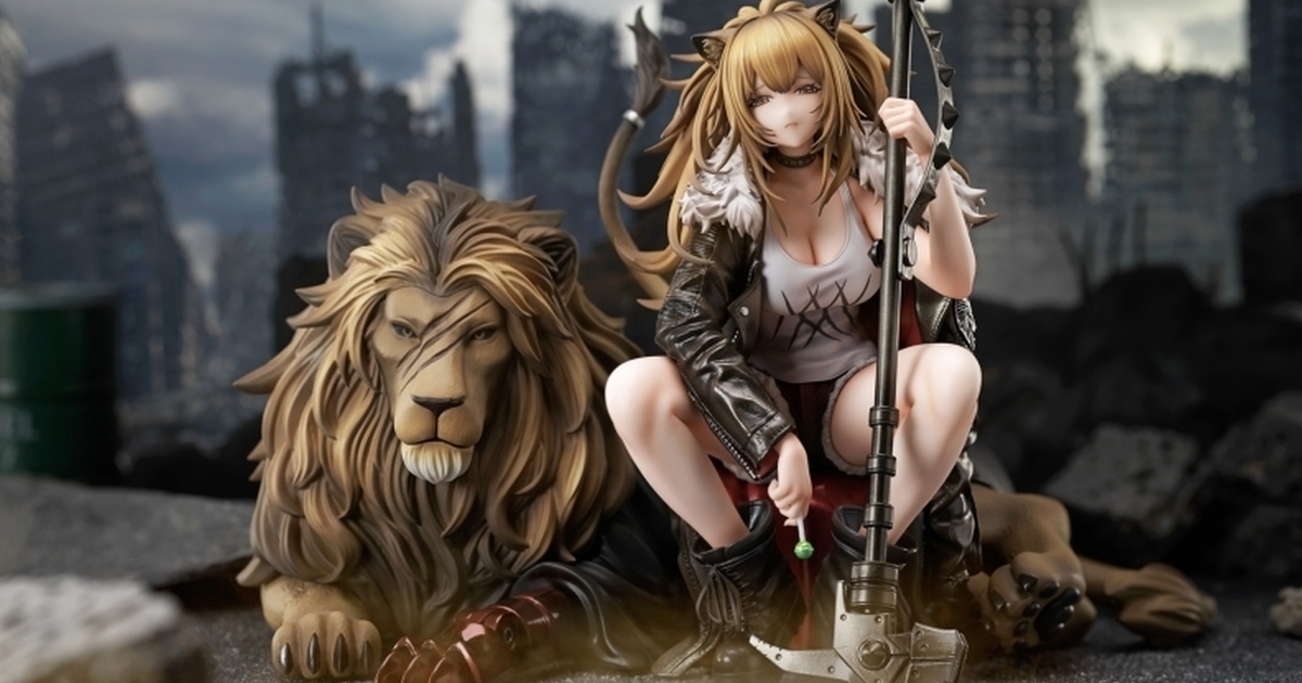霸氣獅王造型！BeBOX《明日方舟》推進之王 Siege  昇進段階二ver. 1/7 比例模型 