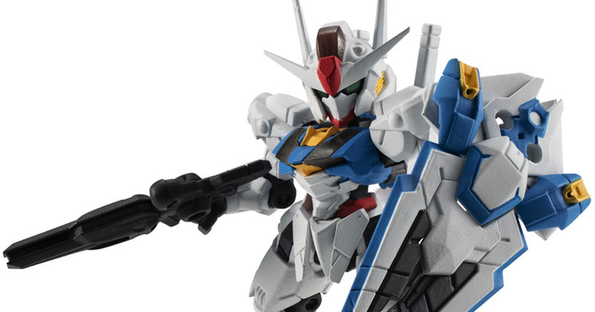 人氣轉蛋『機動戰士鋼彈 MOBILE SUIT ENSEMBLE 23』情報公開  水星的魔女主角機「風靈鋼彈」也登場！