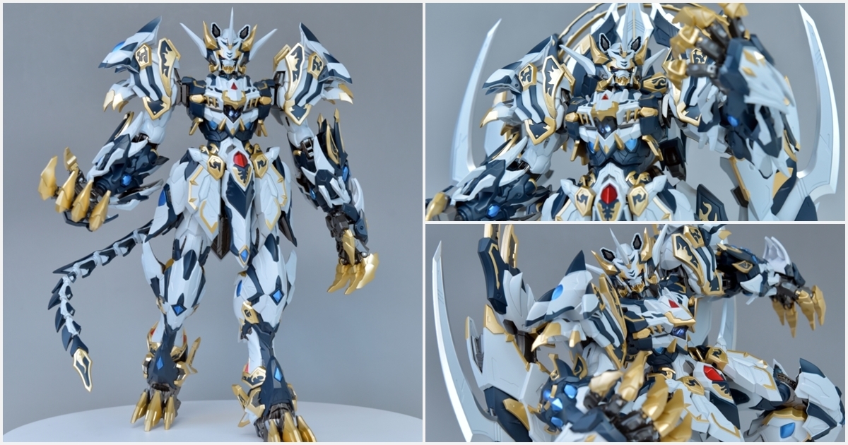 【藏道模型】狂暴白虎降臨！CD-02 1/72 第二彈 四聖獸白虎 合金玩具開箱介紹