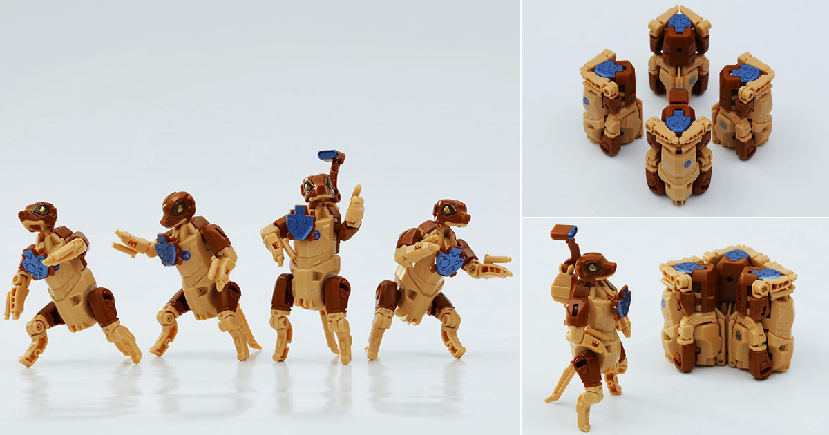 52TOYS猛獸匣「BEASTBOX BB 48 狐獴 沙漠突擊小隊 DESERT ASSAULT SQUAD」出擊！