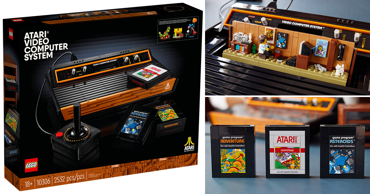 LEGO 10306 ICONS シリーズ【アタリ2600】Atari® 2600 ブロックモデル 