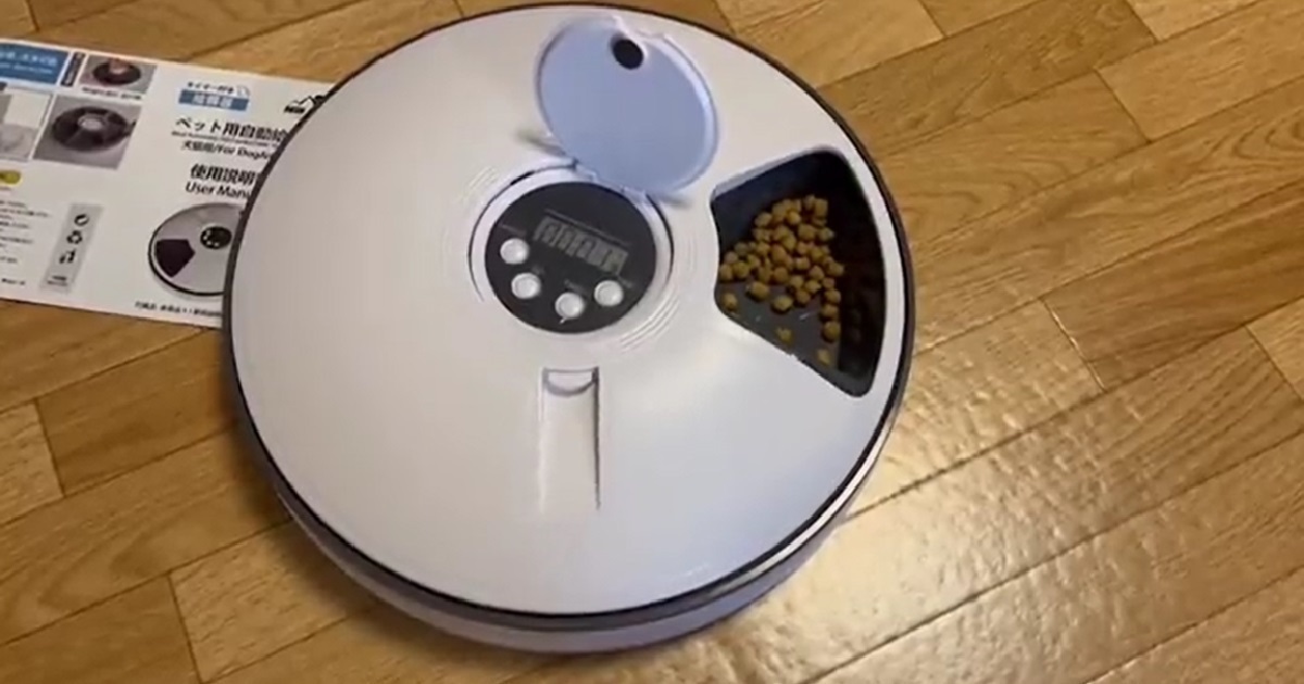 這音樂有奇妙來歷！有音效伴隨的 「寵物自動餵食機」讓網友大讚 : 聽了會上癮
