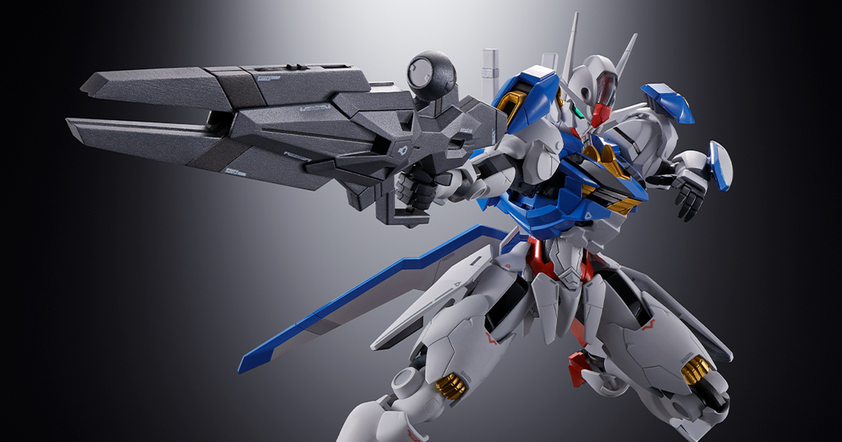 《機動戰士鋼彈 水星的魔女》主角機『風靈鋼彈』 將推出超合金版本 搭載發光機構！ 