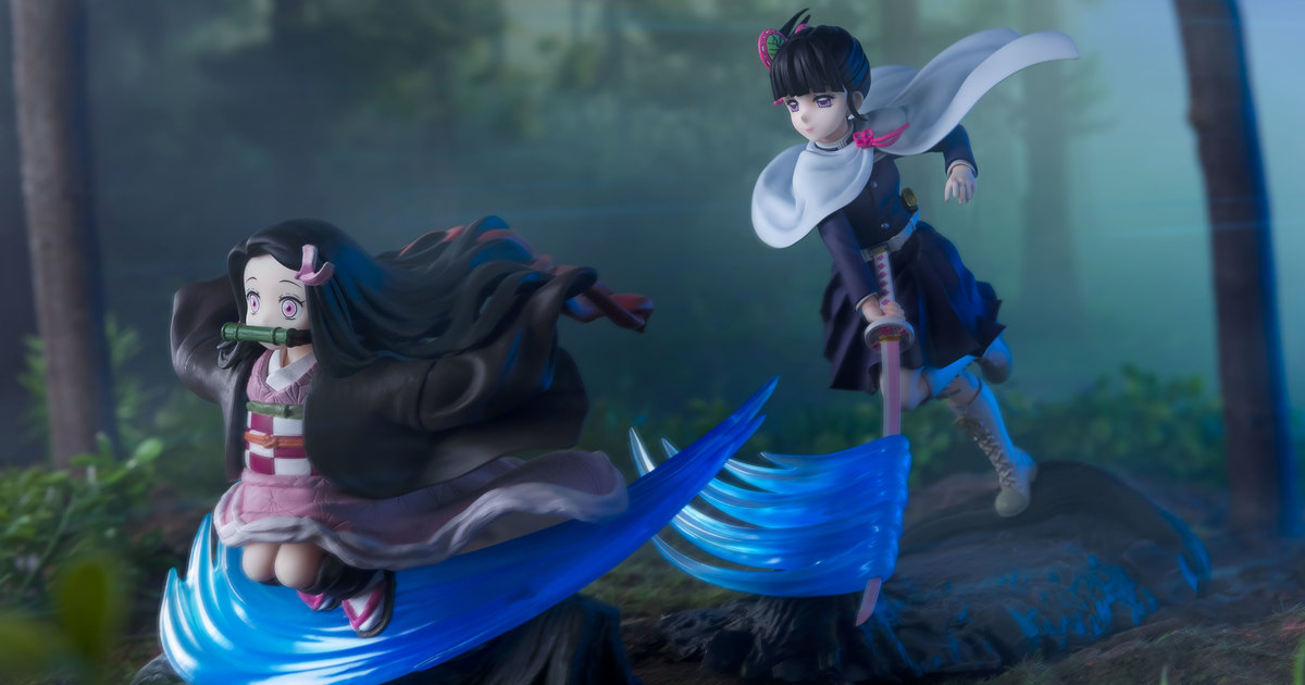 Figuarts ZERO《鬼滅之刃》栗花落香奈乎 組合重現追殺小禰豆子的可愛場景！