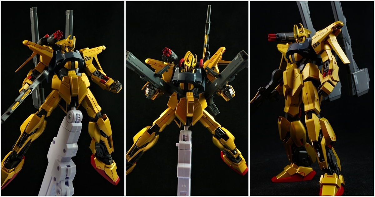 【奇玩具誌】量產的金黃色——METAL ROBOT魂 量產型百式改 HYAKUSHIKI-KAI MASS PRODUCTION TYPE
