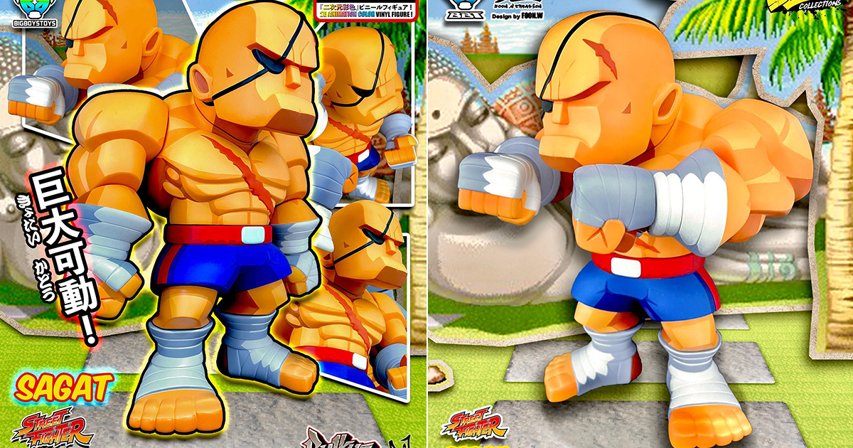 極稀少　6点セット　⭐︎豪華おまけ付き⭐︎ BigBoyToys Bulkyz Collection 系列《快打旋風》沙加特（Sagat