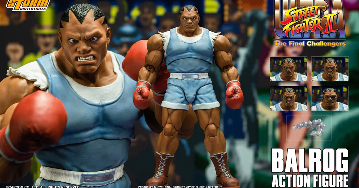 狂暴な野牛の怒涛の鉄拳！STORM COLLECTIBLES『ストリートファイター