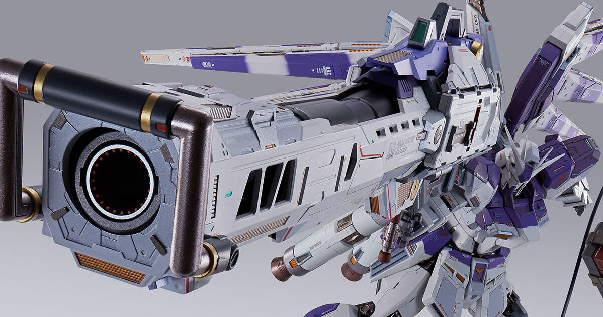 METAL BUILD『Hi-ν鋼彈專用超絕MEGA火箭巨砲』預計 12 月發售  獨特變形機構結合以往兩種設定！