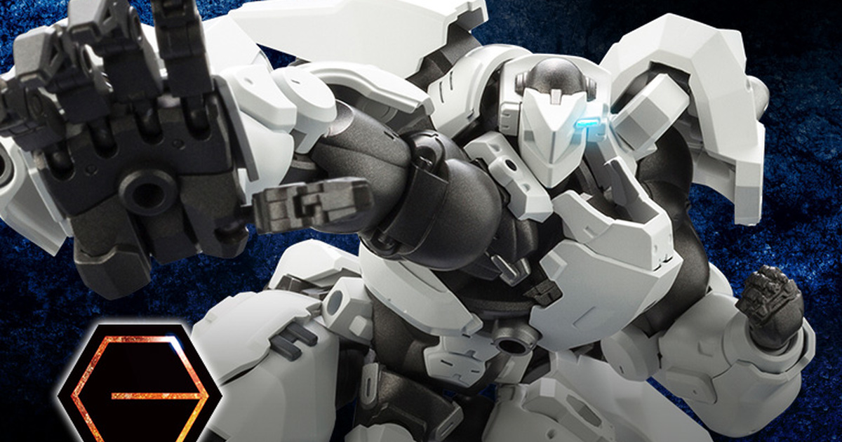 HEXA GEAR 六角機牙『牙機將重裝甲型：Rook 一般規格/左拳型』預計 12 月發售  具備巨大重裝與超粗手臂！