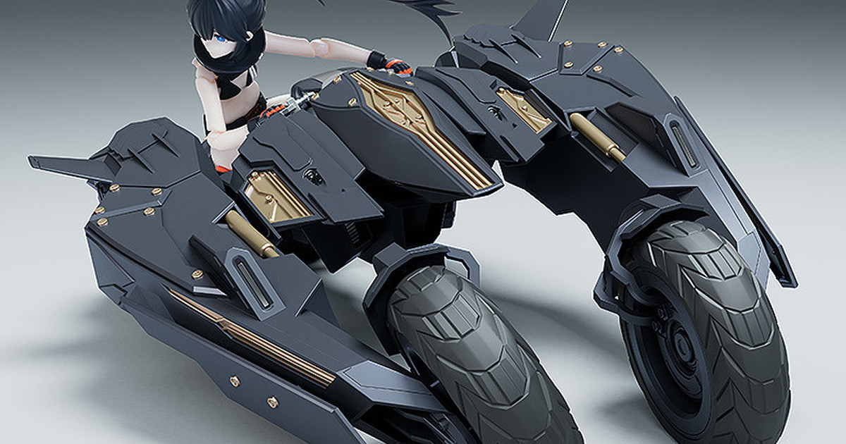黑岩射手超帥專用重機『PLAMAX Black Trike DAWN FALL Ver.』組裝模型預計 2023 年 04 月發售！