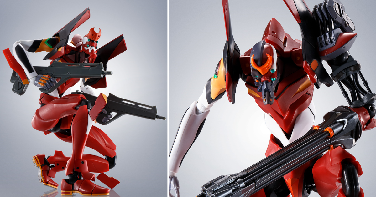 ROBOT魂「福音戰士新劇場版:Q EVANGELION改二號機β／二號機」再現宇宙US作戰！