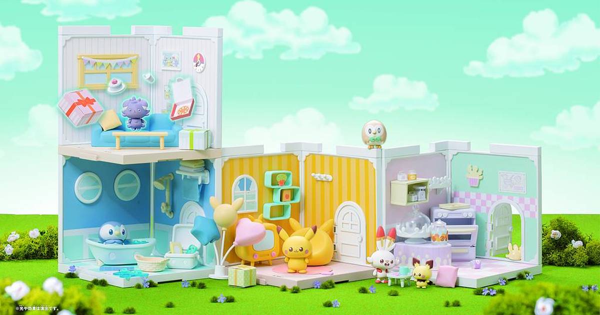 TAKARA TOMY 寶可夢新商品『Pokepeace House』場景模型發表 打造寶可夢與人類和平共處的溫馨小鎮 ！