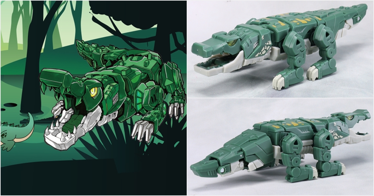 測評 52TOYS猛獸匣 巨獸族BB-15CL鱷魚