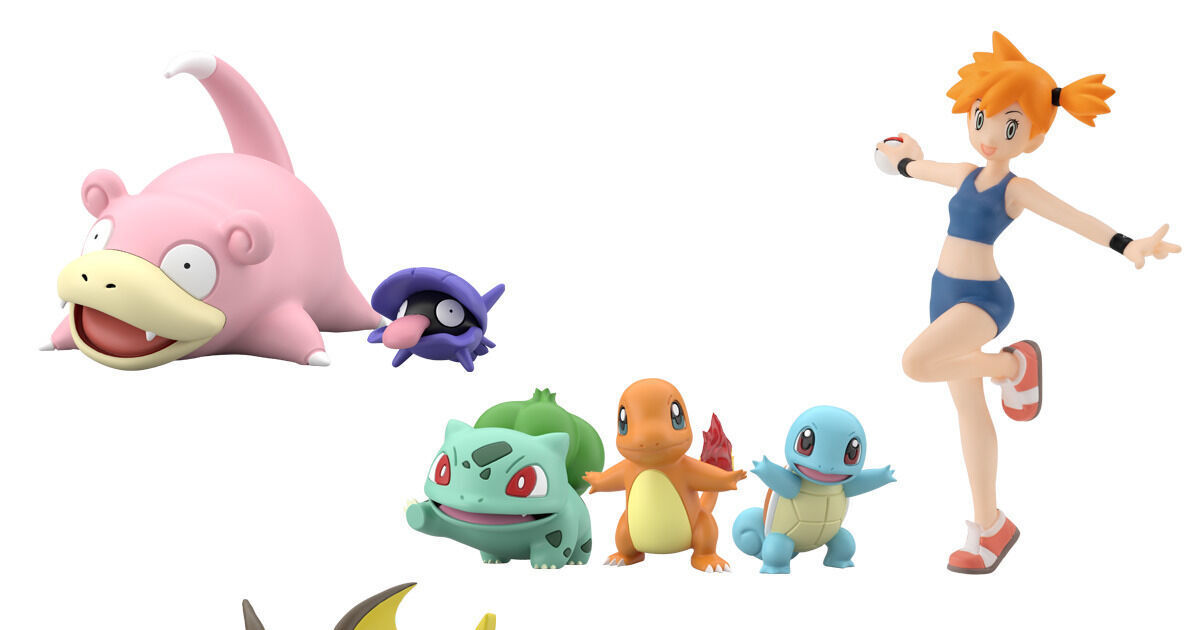 寶可夢 1/20 比例食玩『POKEMON SCALE WOLRD 關都地區套組第 3 彈』小霞與眾多初代寶可夢登場！