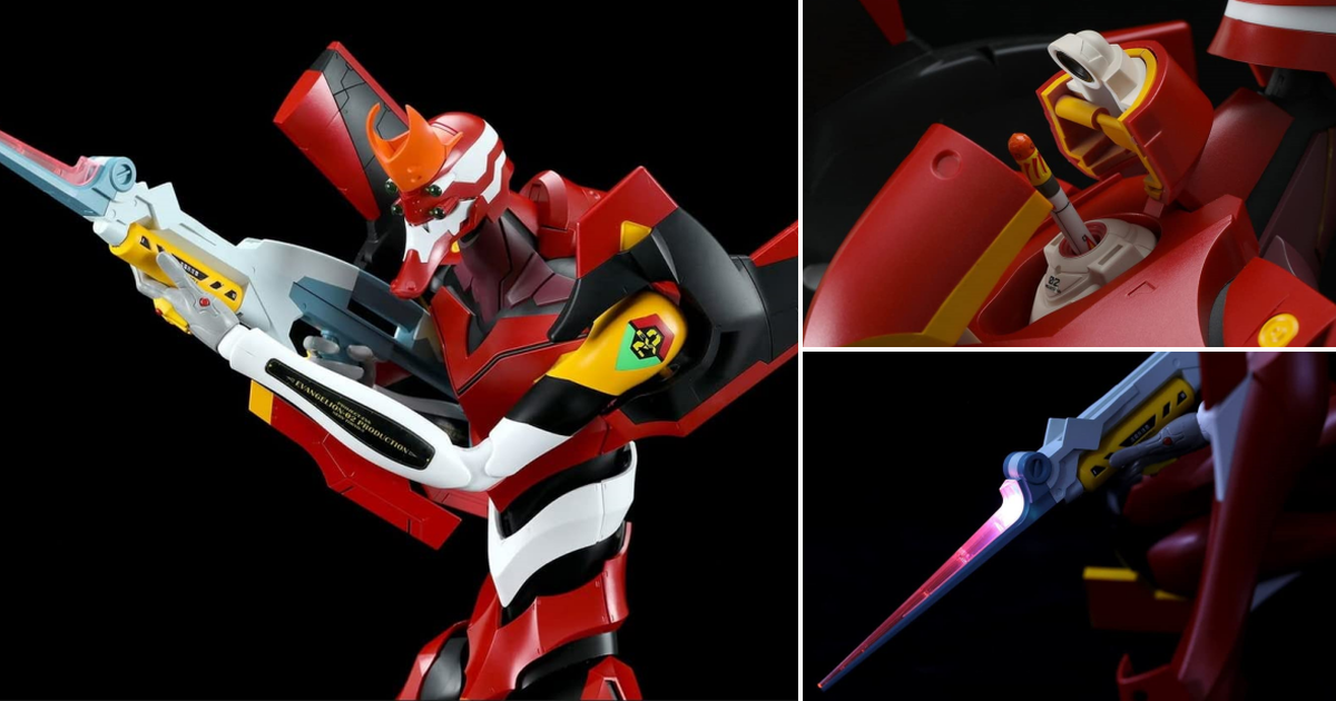 MENG MODEL「新世紀福音戰士 EVA 2號機」組裝模型 附S型裝備、雷槍等豐富配件！