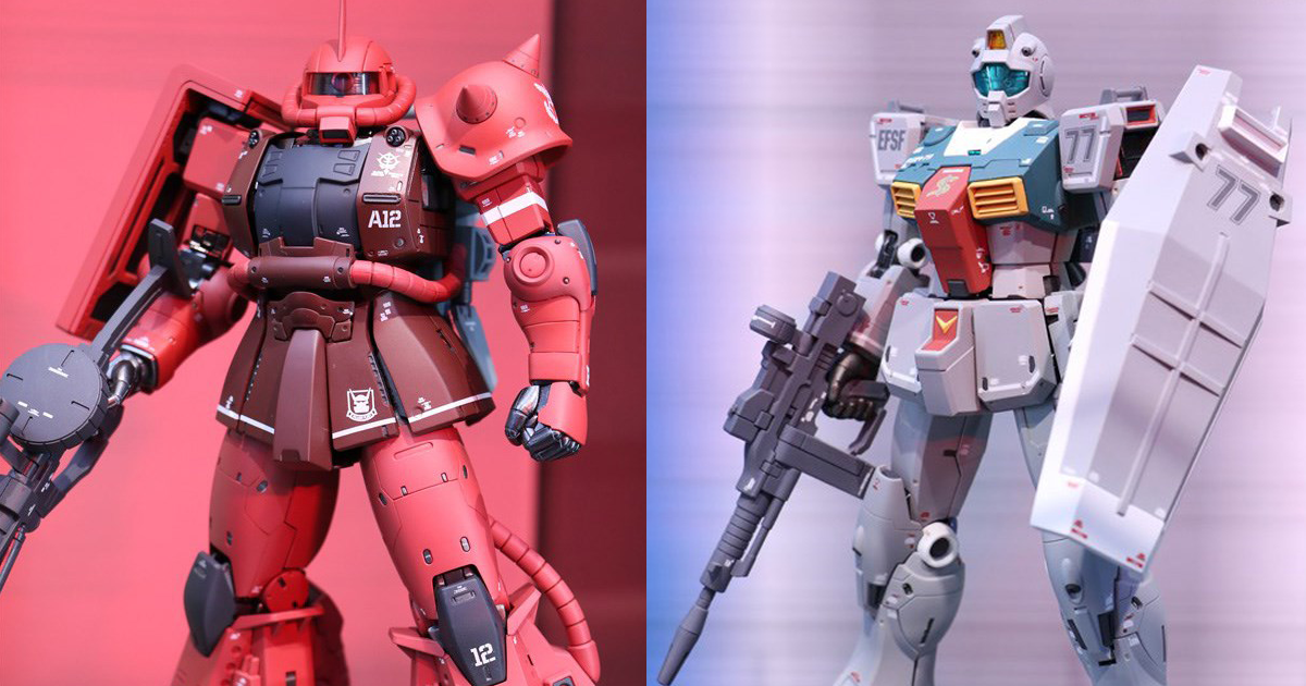 G.F.F.M.C.『吉姆（史雷格機）』『夏亞專用高機動型薩克II』試作品展出  《機動戰士鋼彈 德安之島》最新商品！