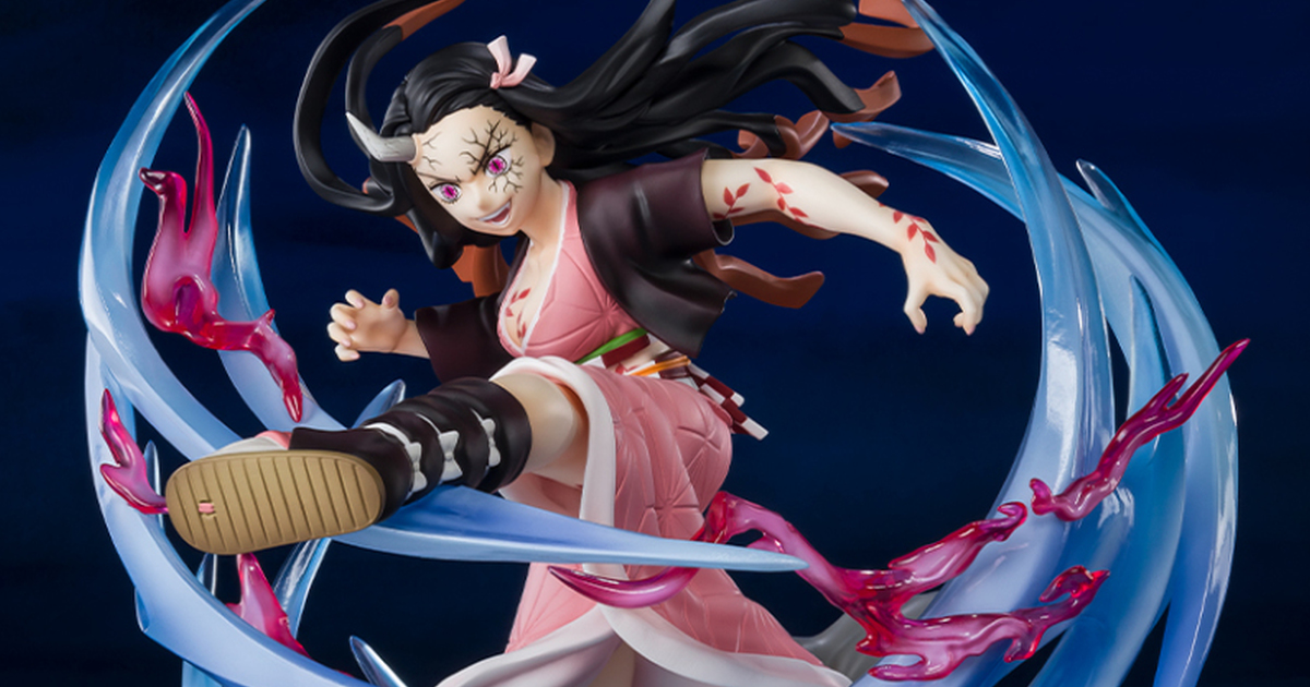 Figuarts ZERO《鬼滅之刃》竈門禰豆子鬼化進行時PVC塗裝完成品