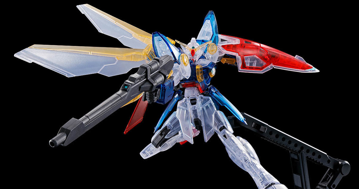 活動限定品『HGAC 1/144 飛翼鋼彈［透明配色］』預計 09 月 10 日於鋼彈基地開始販售！