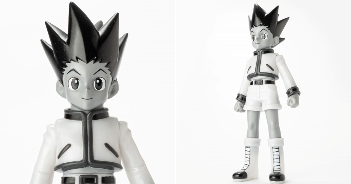 我們懷念他！HKDSTOY《HUNTER×HUNTER 獵人》小傑·富力士 黑白ver. 日製軟膠人偶