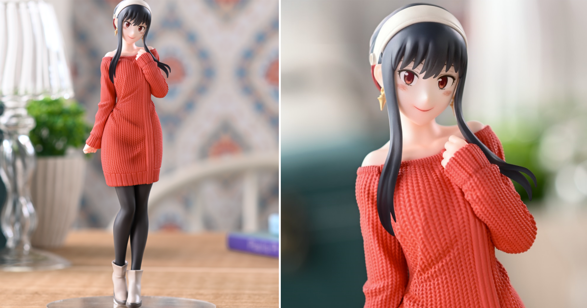 SEGA景品《SPY×FAMILY間諜家家酒》約兒·佛傑 私服 PM FIGURE 反差性感開背毛衣！