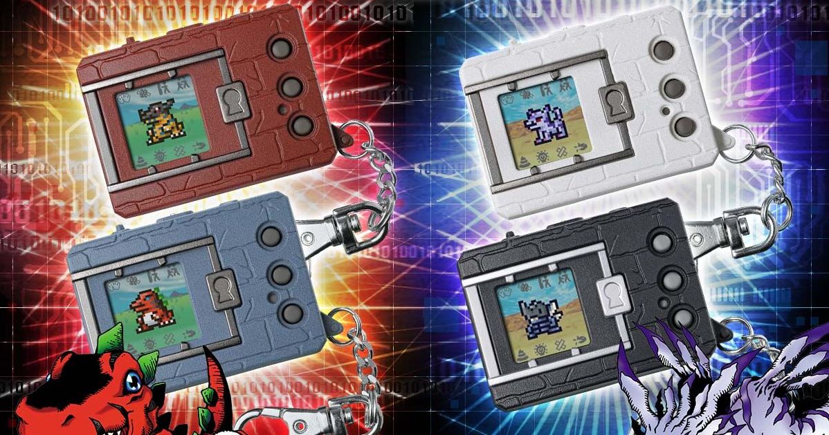 數碼寶貝 25 周年經典重現『怪獸對打機COLOR』 回歸原點更進化為全彩液晶螢幕、充電電池！