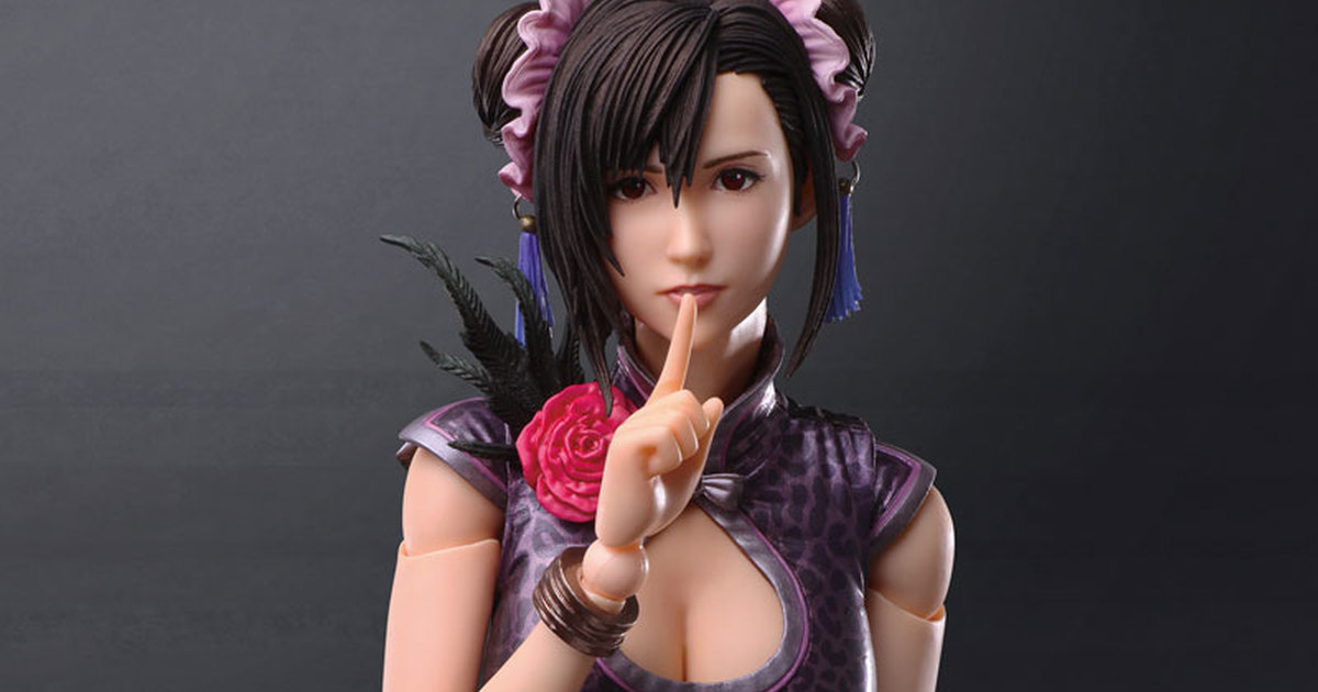 兇猛格鬥家造型立體化！PLAY ARTS改『FF7RE 蒂法．洛克哈特 格鬥家禮服Ver.』預計 2023 年 03 月發售！