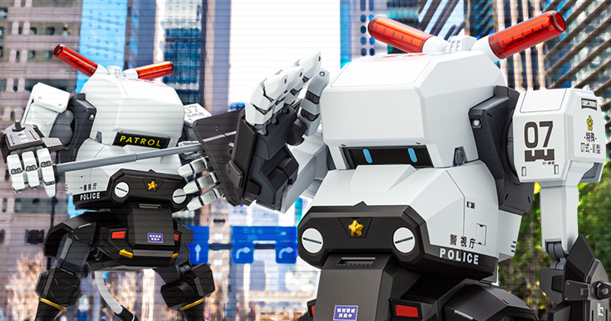 彷彿警車的新規格登場！壽屋『警視廳 07 式 Ⅲ 型特殊車輛 巡邏Nacchin』預計 2023 年 01 月發售！