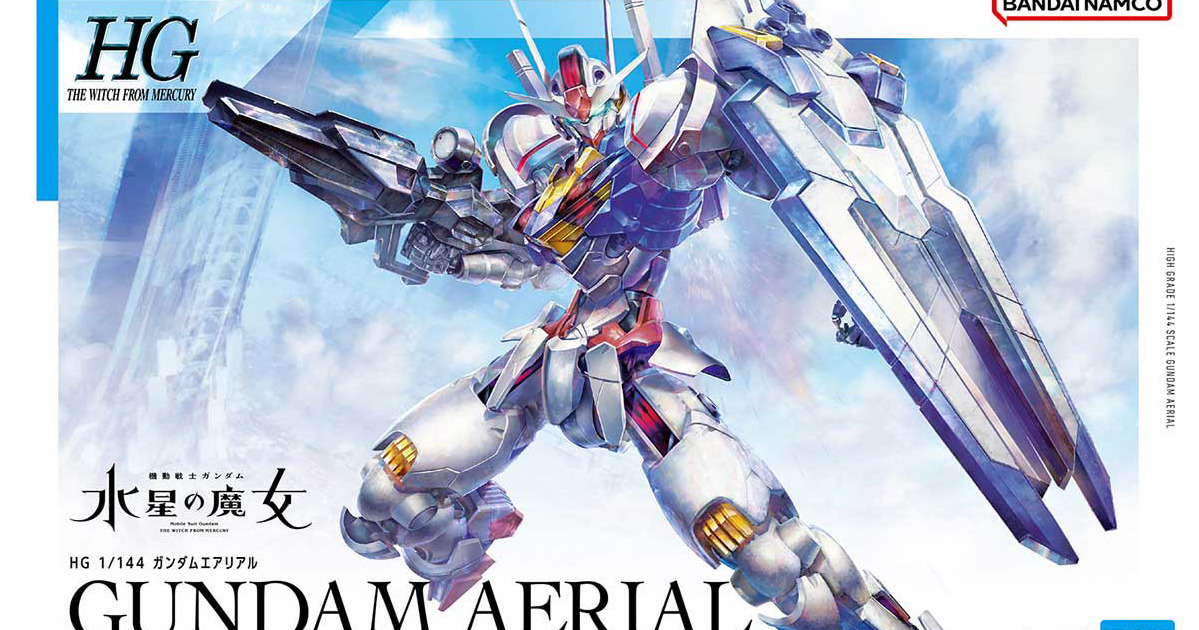 主角機武裝、機構情報解禁！『HG 1/144 機動戰士鋼彈 水星的魔女 風靈鋼彈』預計 10 月發售