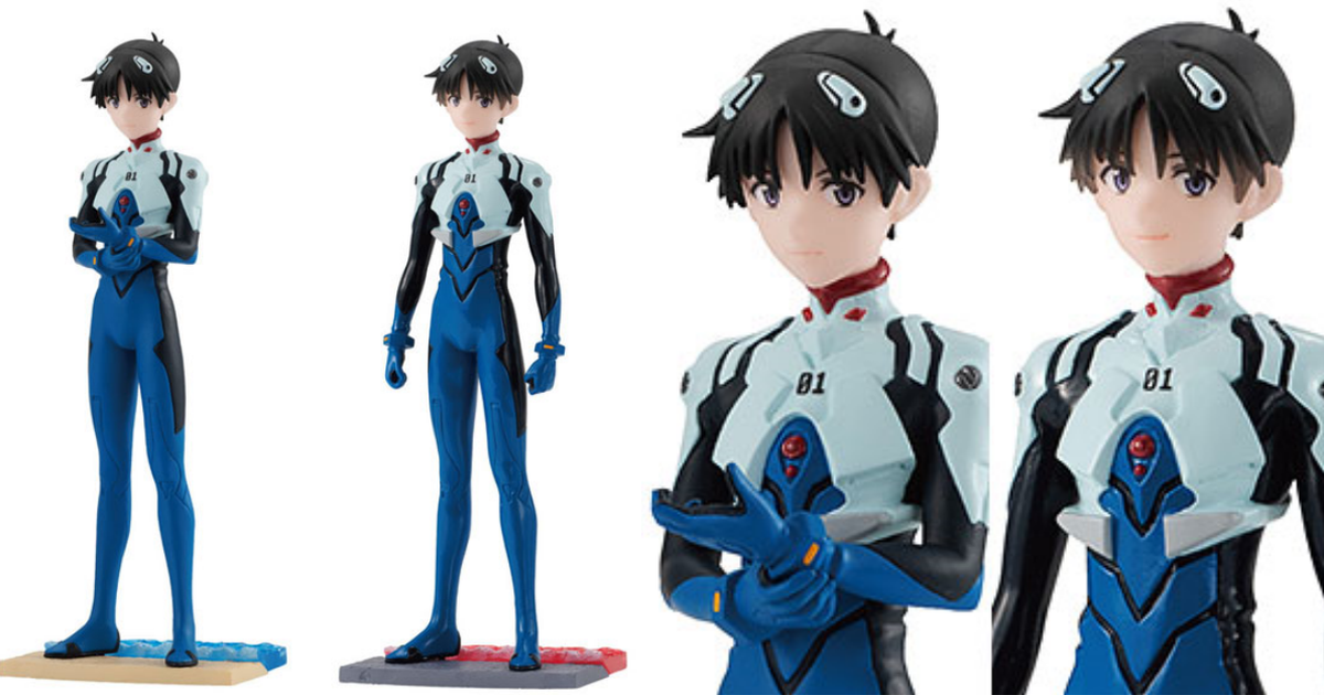 萬代「GashaPortraits PREMIUM EVANGELION 碇真嗣」盒玩 駕駛服造型出擊！