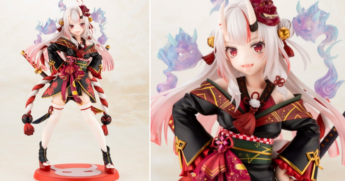 百鬼組推起來！壽屋 Hololive VTuber「百鬼綾目 1/7比例模型」大小姐出道4周年紀念