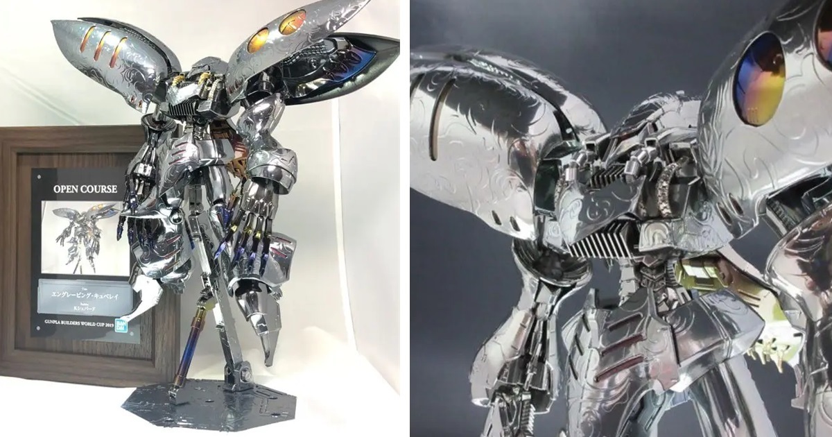 彷彿金屬般的耀眼光芒！推主將鋼普拉以「金屬電鍍塗裝」展現絕佳質感