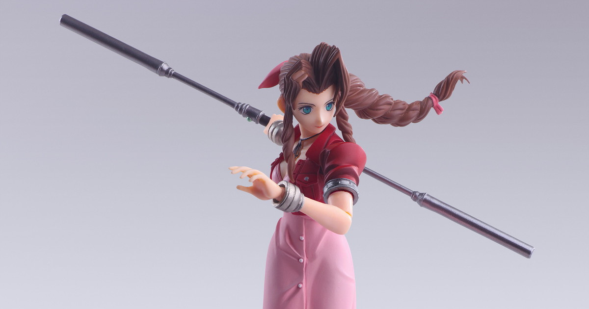 再現 25 年前 PS 版經典造型『BRING ARTS FF7 艾麗絲 6吋可動人偶』預計 2024 年 01 月發售！