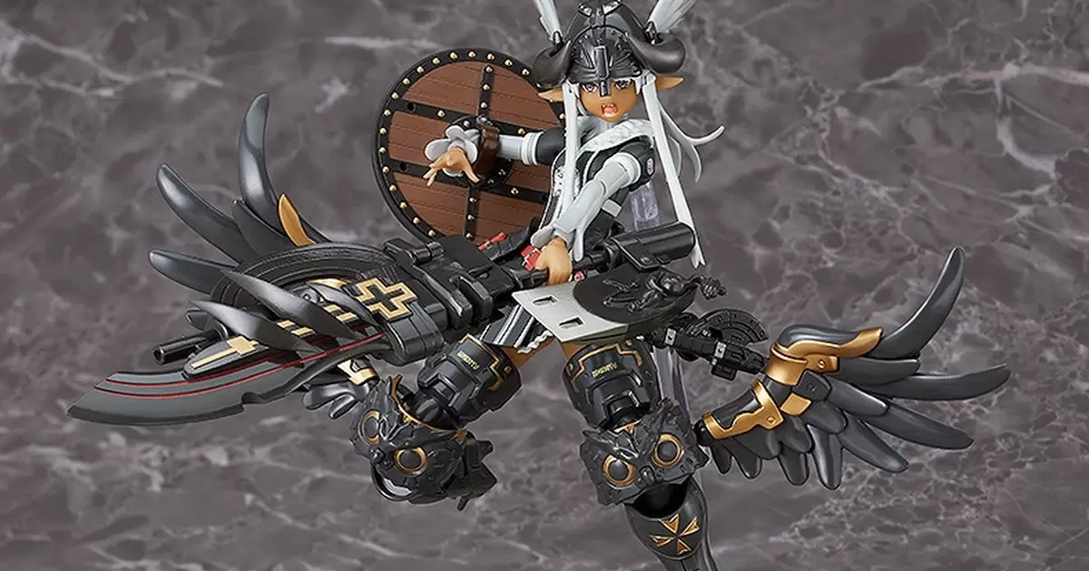 安田朗× Max Factory 人氣第二彈「PLAMAX GO-02 神翼魔戰騎士 Megumi Asmodeus」組裝模型