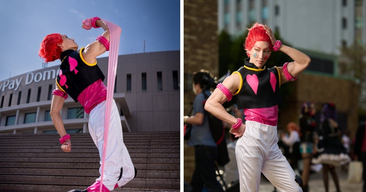 肌肉美感展現！「肌肉紳士集團」AKIHITO Cos《獵人》西索秀出健美身材